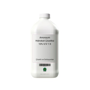 Amonyum Hidroksit Çözeltisi 10% V/V 1 lt